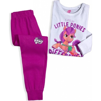 Dívčí pyžamo My Little Pony bílé