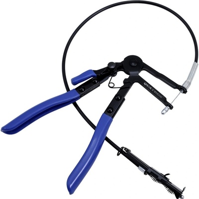 QUATROS Kleště na hadicové spony s bowdenem ( s lankem ) QS20343