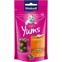 Vitakraft Cat Yums kuřecí s trávou 40 g