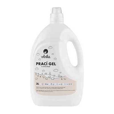 Vlnka Prací gel s lanolinem 3 l