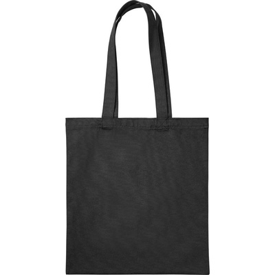TRUE BLANKS Taška Cotton Canvas Tote, Černá