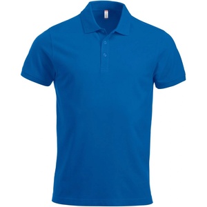 CLIQUE classic lincoln s/s / Мъжка поло риза от плътен памук - кралско синьо l (67824445003)