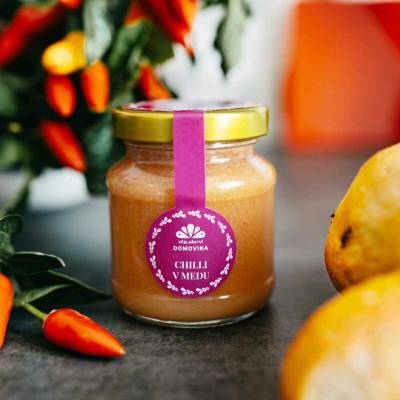 Včelařství Domovina Chilli v medu 180 g