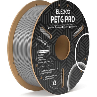 Elegoo PETG PRO Sliver - 1, 75 mm / 1000 g (50.203.0207)