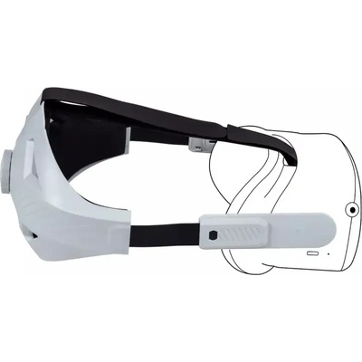 NACON Holding Kit Nacon за VR META QUEST 2 (QUEST2MOUNT)