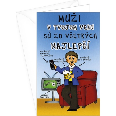 ARGUS Humorné blahoželanie k narodeninám 190-645