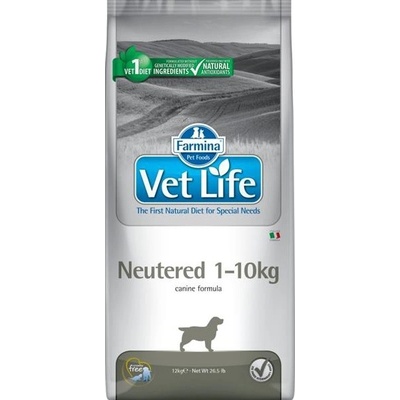 Vet Life Natural Dog Neutered 1-10 kg 10 kg