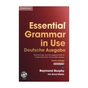 Essential Grammar in Use with Answers and CD-ROM German Klett Edition