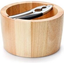 Continenta miska na ořechy + louskáček 19x11,5 cm