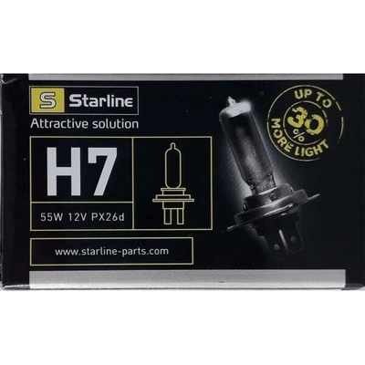 STARLINE žárovka H7 12V 55W PX26D (+30% více světla)