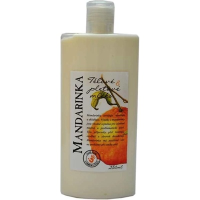 Botanico Mandarinka tělové a pleťové mléko 250 ml