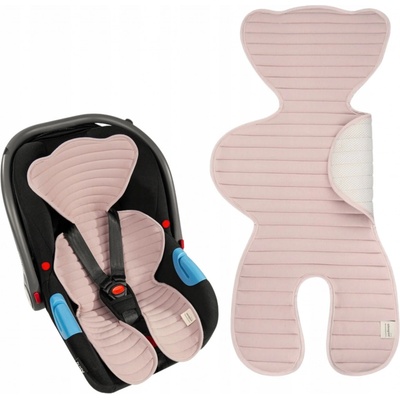 Sleepee vložka do autosedačky 0-18 kg růžová