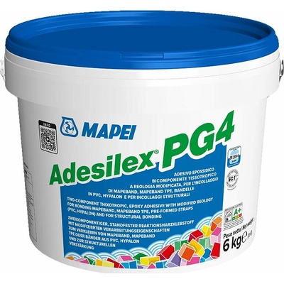 MAPEI Adesilex PG4 dvojzložkové epoxidové lepidlo 2 kg (zložka A: 1.5 kg šedá + zložka B: 0.5 kg biela)