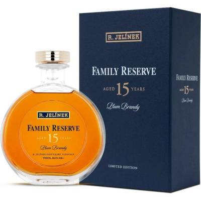 Rudolf Jelínek Slivovice Family Reserve 15y 45,3% 0,7 l (kazeta)