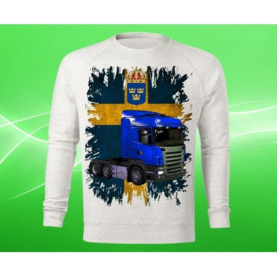 Mikina s potiskem SCANIA IV dámská – Zboží Mobilmania