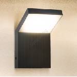 Brilagi - Външно стенно led осветително тяло riano led/8w/230v, антрацит, ip65 (bg2283)