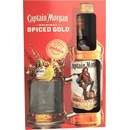 Captain Morgan Spiced Gold 35% 0,7 l (darčekové balenie 1 pohár)
