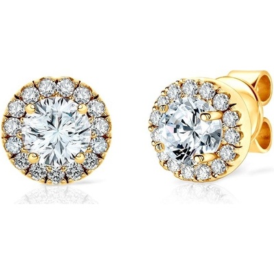 Savicki This is Love žluté zlato bílé safíry diamanty KL002-BSZ-Z