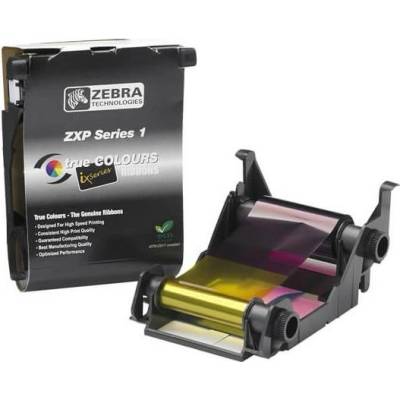 Zebra ZXP1, YMCKO farbiaca páska, 100 kariet/kotúč