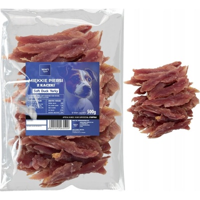 WAFI Mäkké kačacie prsia pre psov 500 g