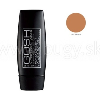 Gosh X-Ceptional Wear make-up jemný make-up Chestnut 19 35 ml