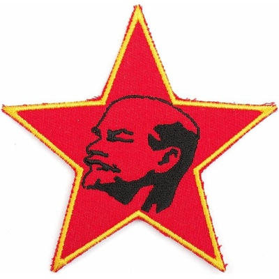 Nášivka Rudá hvězda LENIN velcro