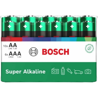 Bosch LR610LR036SAF/00 Super AA/AAA 16 ks LR610LR036SAF/00