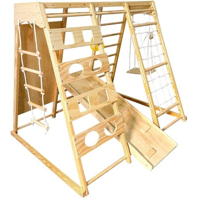 Chipolino Дет. играчка за катерене и люлка дървена (3800933002921)