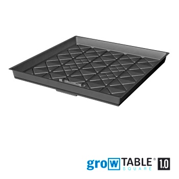 Image 1 of growTOOL growTABLE square 1.0 - 98 x 98 x 9 + 4 cm