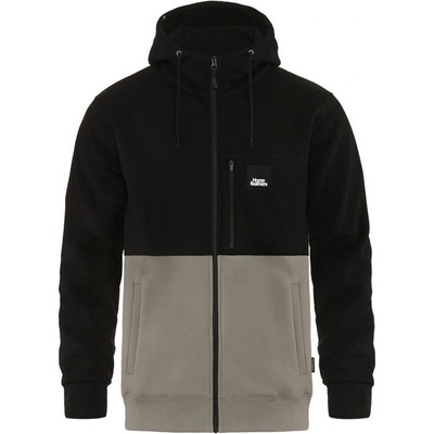 Horsefeathers Vick Zip Black/Taupe