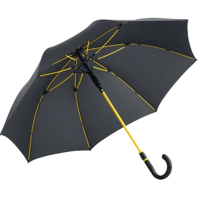 Fare Deštník AC Style 4784 watersave, středně velký COT46478419799-black/yello UNI Černá/žlutá