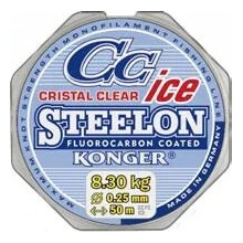 Konger Cristal Clear fluoro carbon ice 50 m 0,120 mm 2,7 kg