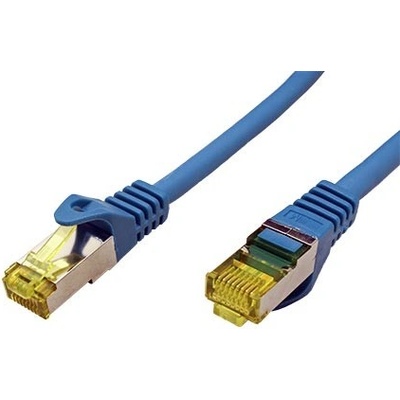 Goobay 21.92.2184 S/FTP patch, kat.7, s konektory RJ45, LSOH, 10m, modrý