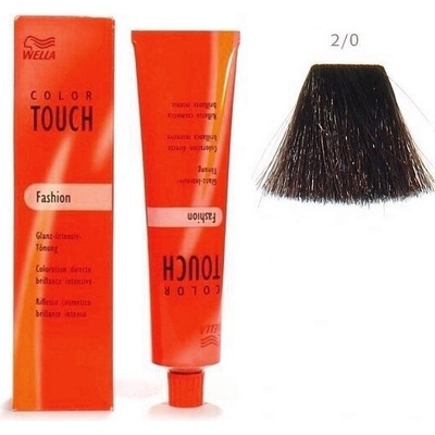 Wella Color Touch 2-0 prírodná čierná