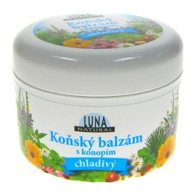 Luna Natural konský balzam s konopím chladivý 300 ml
