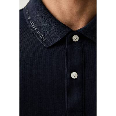 GUESS блуза с дълги ръкави мъжка от памук с еластан (M6YP36.K4395)