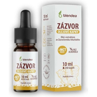 Blendea Zázvor olejové kapky 10ml