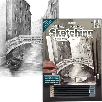 Royal and Langnickel Malování skicovacími tužkami Benátský most