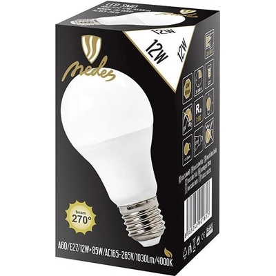 Nedes ZLS523 LED 12W E27 A60 270 4000K neutrálna biela