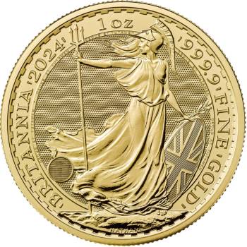 The Royal Mint Zlatá minca Britannia Kráľovná Alžbeta II. 1 oz