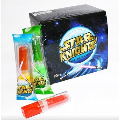 Star Knights Lízátka svítící světelné meče 20 ks 220 g