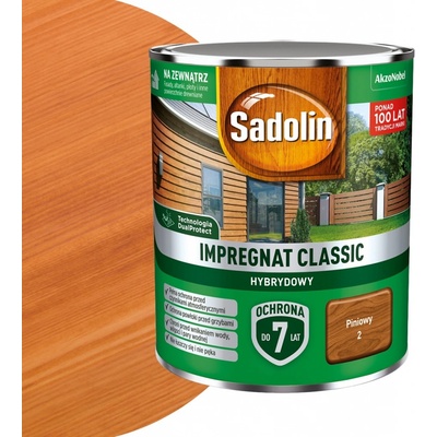 Impregnát na dřevo Sadolin Classic hybridní Borovice 4,5L