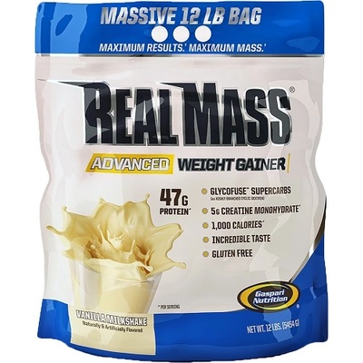 Gaspari Nutrition Real Mass, 5454 Grams