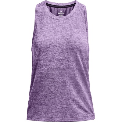 Under Armour Дамски потник Under Armour Ua Seamless Stride Singlet Running Vest Womens - Purple