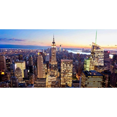 Letecký pohled na Manhattan 1 deska 100x50