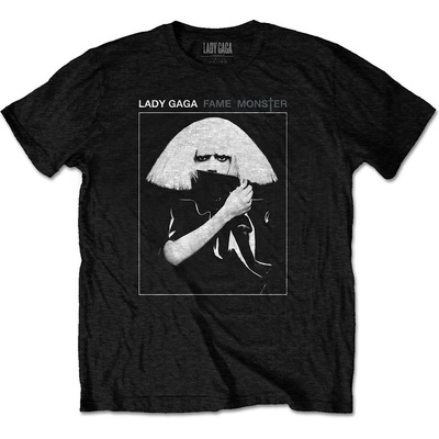 Lady Gaga tričko Fame čierne