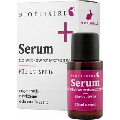 Bioélixire Serum For Damaged Hair bezoplachové sérum pre suché a poškodené vlasy s UV filtrom 20 ml