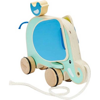 Classic World Детска дървена играчка за дърпане - Слонче (cw10505)