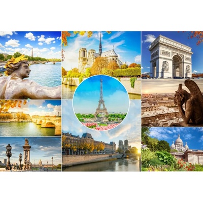 BlueBird Promenáda v Paríži 1000 dielov