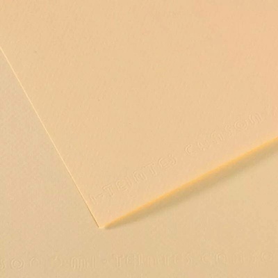Canson Mi-Teintes barevný papír 21 x 29,7 cm A4 48 odstínů 111 Ivory